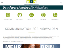 Tablet Screenshot of kfn-ag.ch